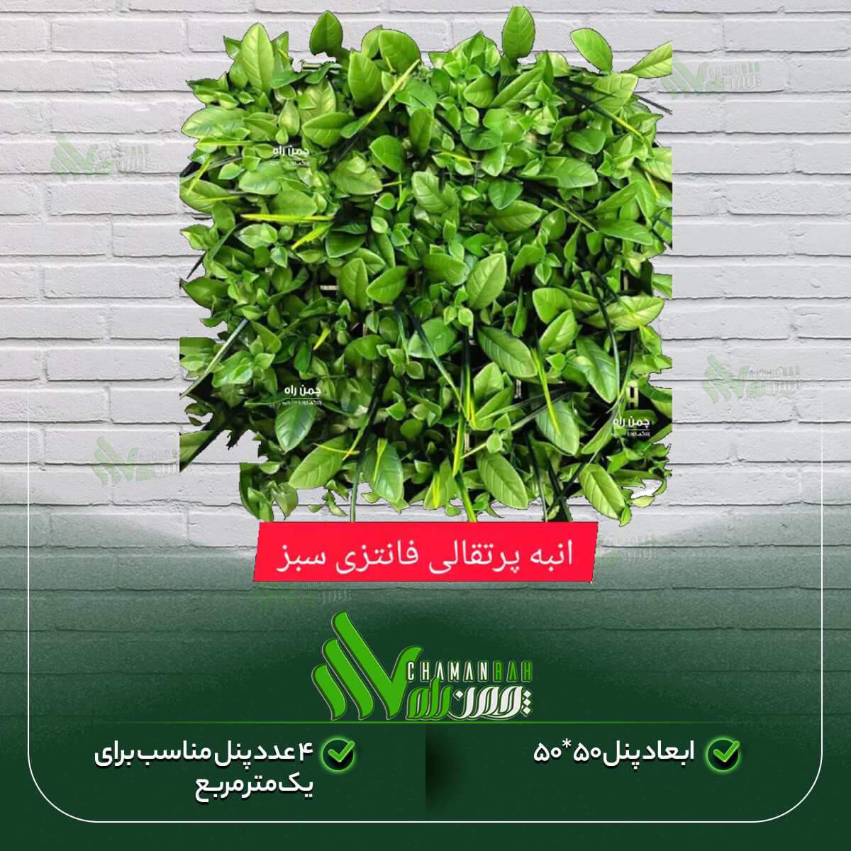 گرین وال انبه پرتقالی فانتزی سبز