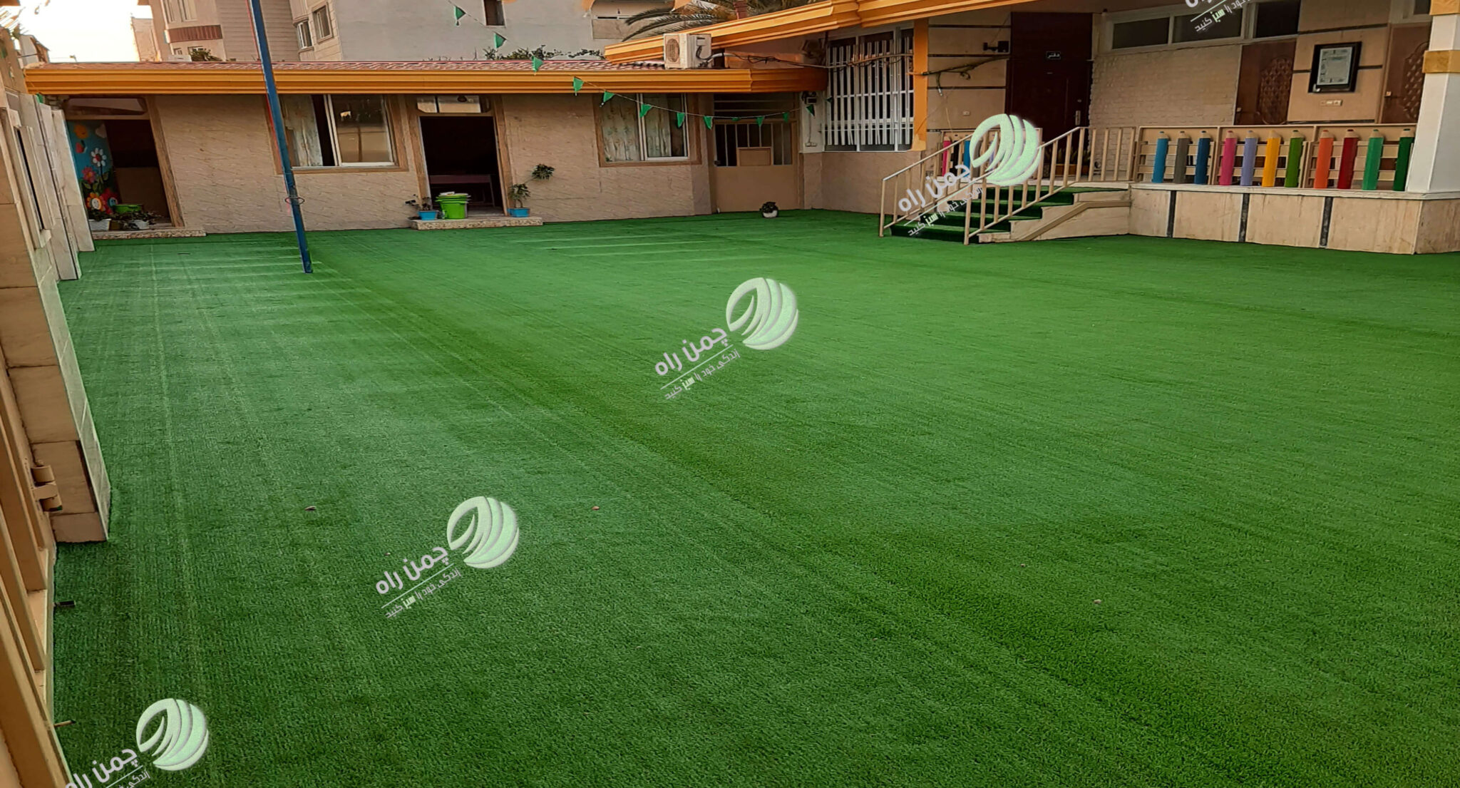 فاکتورهای مهم تاثیرگذار در خرید چمن مصنوعی مدرسه